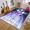 Custom KPop Demon Hunters Mat Personalized Name, Polyester Washable Indoor Entryway Rug, Gift for Christmas, Easter, Thanksgiving Day