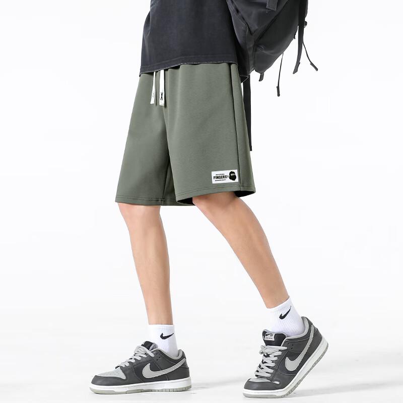 Fingercroxxit Men's 2025 Summer High-Elastic Quick-Dry Casual Shorts