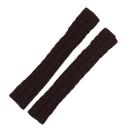 Manches de bras avec trou pour le pouce, beaux gants plus épais pour garder au chaud l'hiver, gants longs pour femmes, mitaines