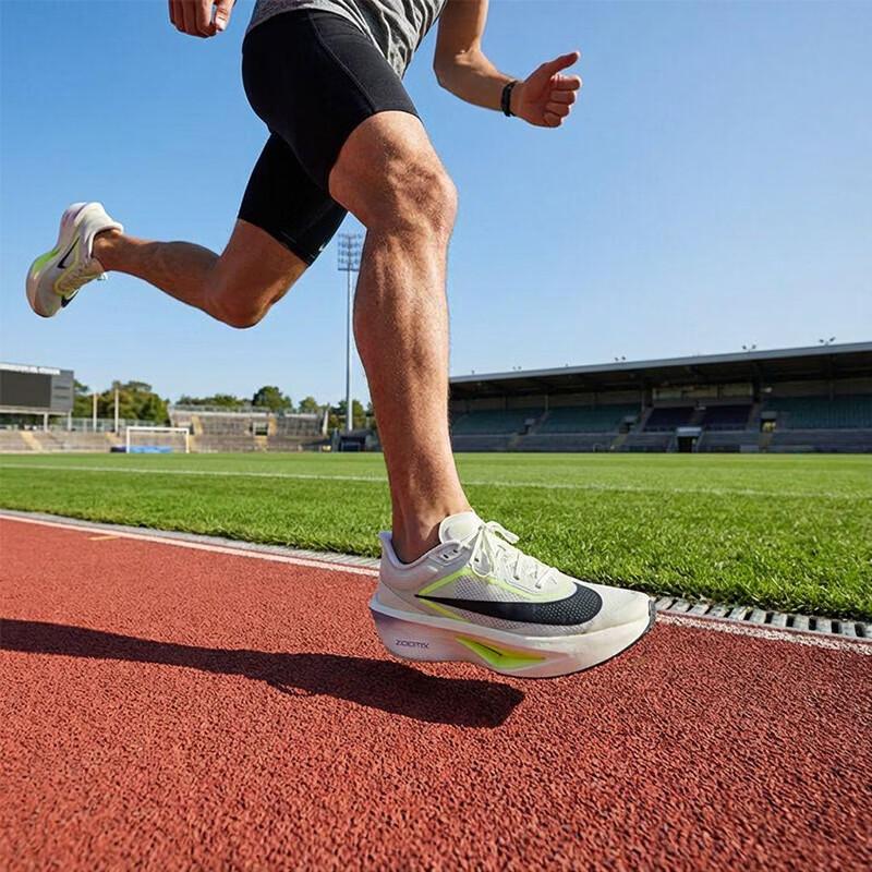 Nike Men's Black/White Carbon Plate Running Shoes Zoom Fly 6 Shock Absorption Sports Shoes Fn8454-004 Cm