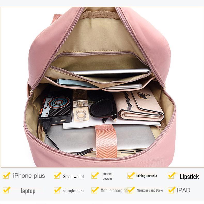 Fashionable Waterproof USB Laptop Backpack for 14-15.6 Inch, Unisex, Large Capacity