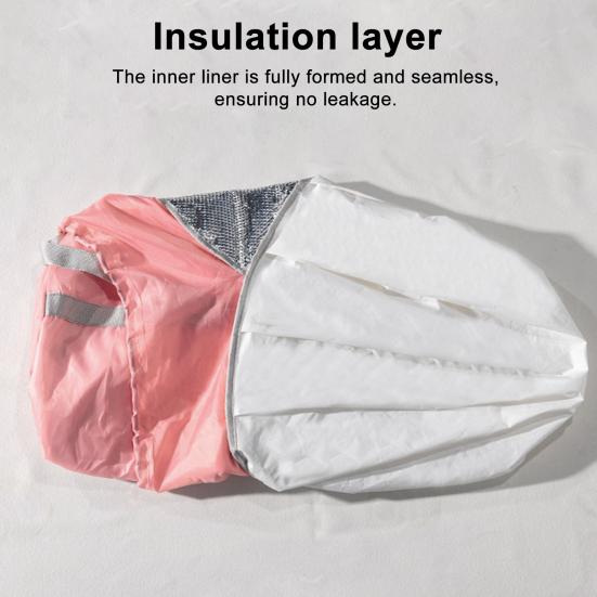 Folding Foot Bucket Stable Trapezoidal Design Anti-Tilt High-Temperature Resistant Foot Bath Basin Foot Soaking Tub