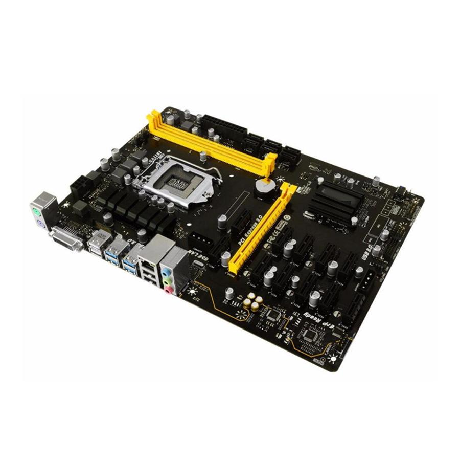 PCI-E 3.0 LGA1151 32GB B250 DVI SATA3 Board