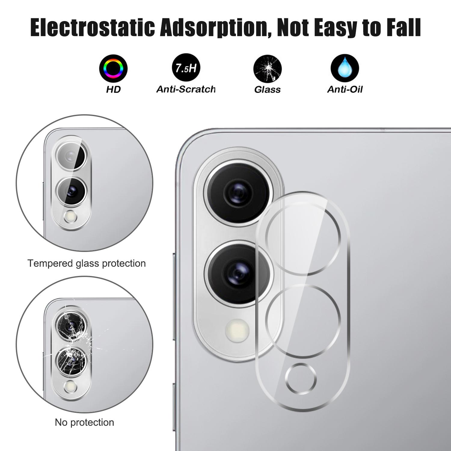 

For Samsung Galaxy S25 Edge Camera Lens Protector Arc Edge Clear Tempered Glass Film Type A