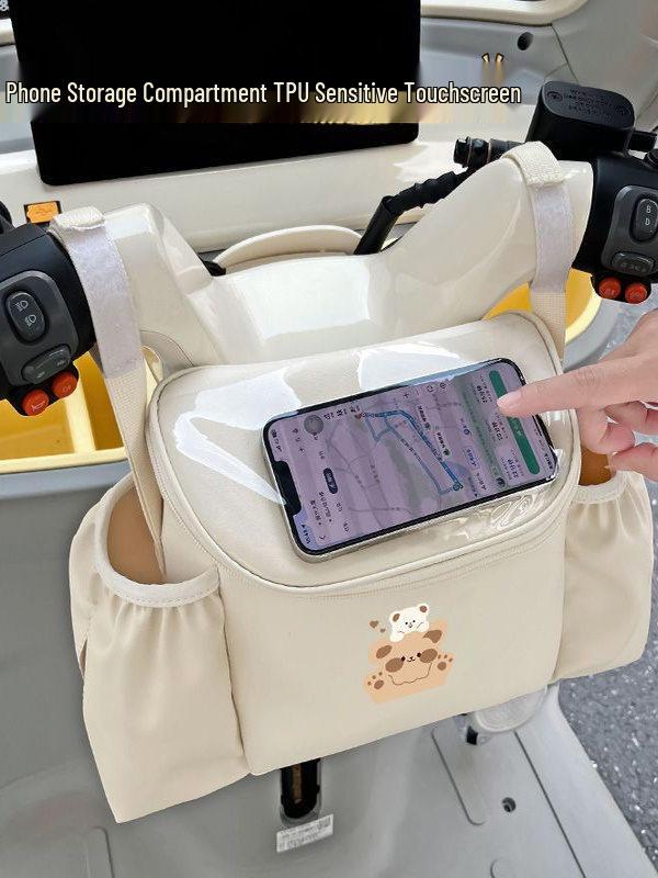Multifunctional Hanging Bag for AIMA Lewei CA510/CA500 Electric Tricycle - Universal Front Storage Bag