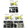 Підходить для Honda VFR800 1998-2001 Мотоцикл Повний комплект болтів для обтічника Болти кузова Гайка Болти для бічних кришок Сталь