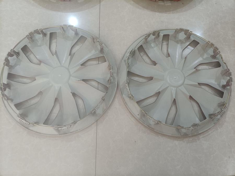 4 Piezas/Set Tapacubos Universales para Rueda de Coche 16" Tapas de Rueda Cubiertas de Rueda Cubierta de Piel para Llanta de Automóvil Accesorios de Decoración para Coche