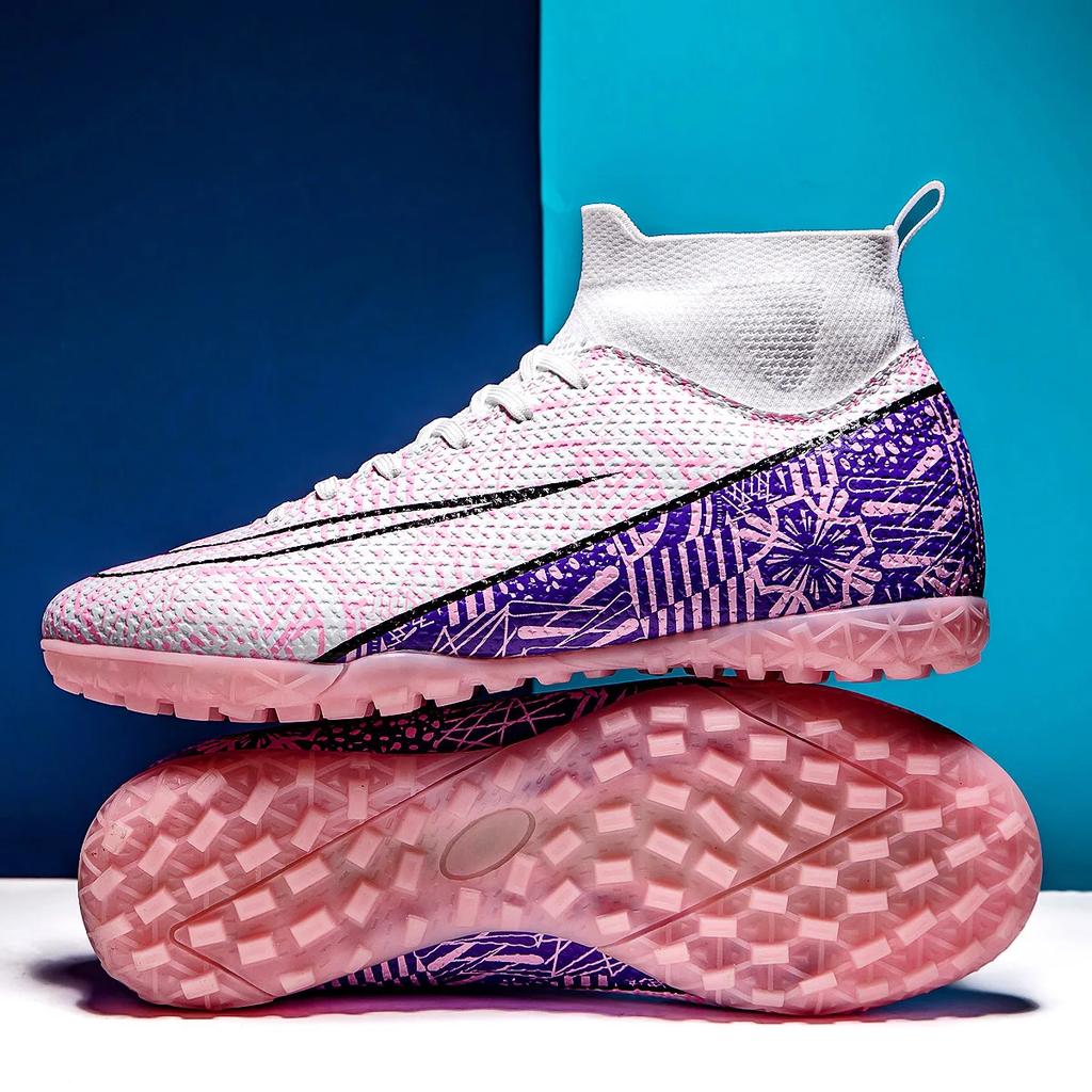 Herren Fußballschuhe Original Fußballschuhe Society Outdoor Lange Stollen Top Qualität Schüler Training Rasen Training Fußballschuhe