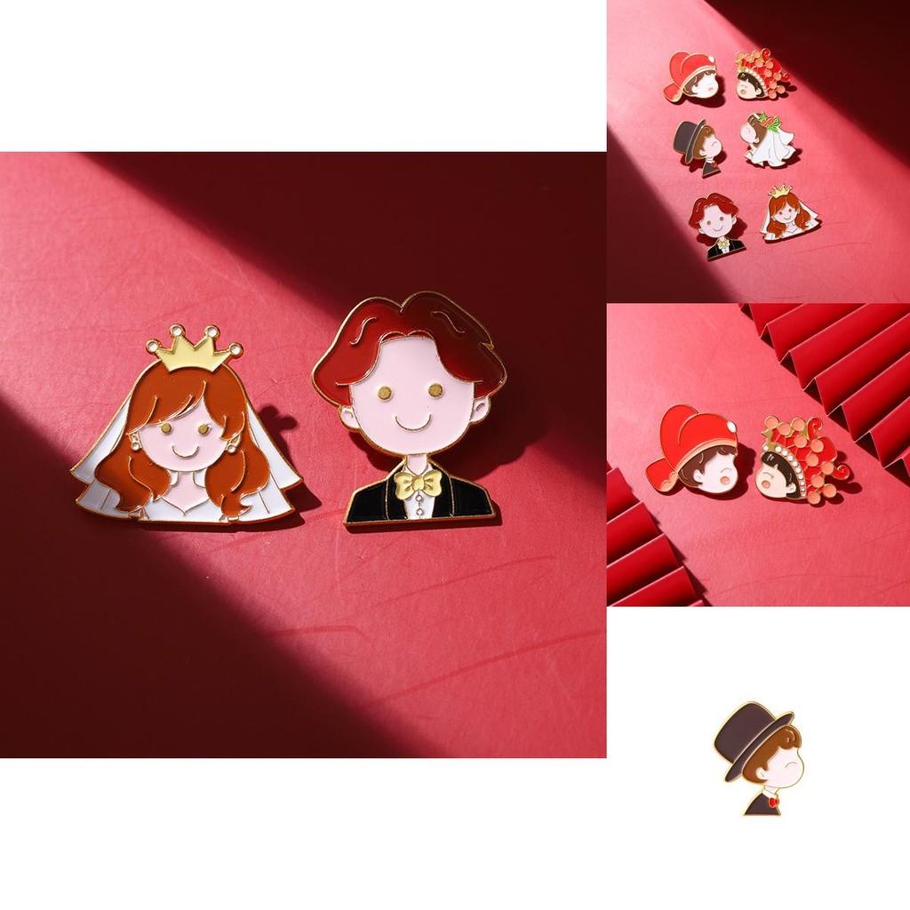 Creative Cartoon Style Brooches For Men And Women Perfect For Weddings And Parties