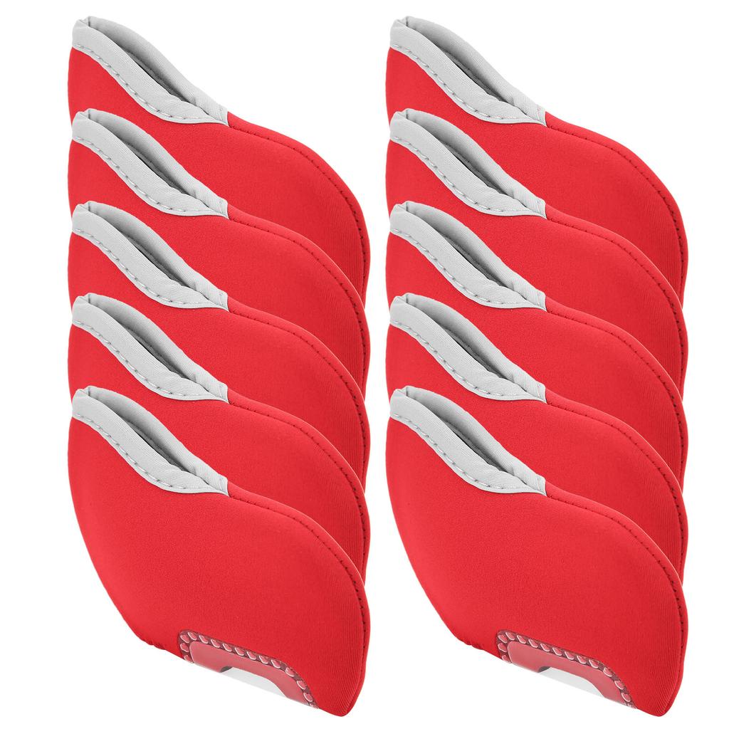 10Pcs Putter Head Cover Iron See Through Window Covers Putter or