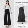 Maternity Spring/Summer Wide-Leg Pants - Non-Constricting, Stylish, Petite Straight-Leg for Pregnancy