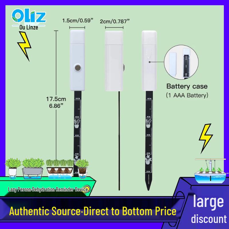Top-Rated Soil Moisture Meter Pen | Gardening Hygrometer with Water Shortage Alert