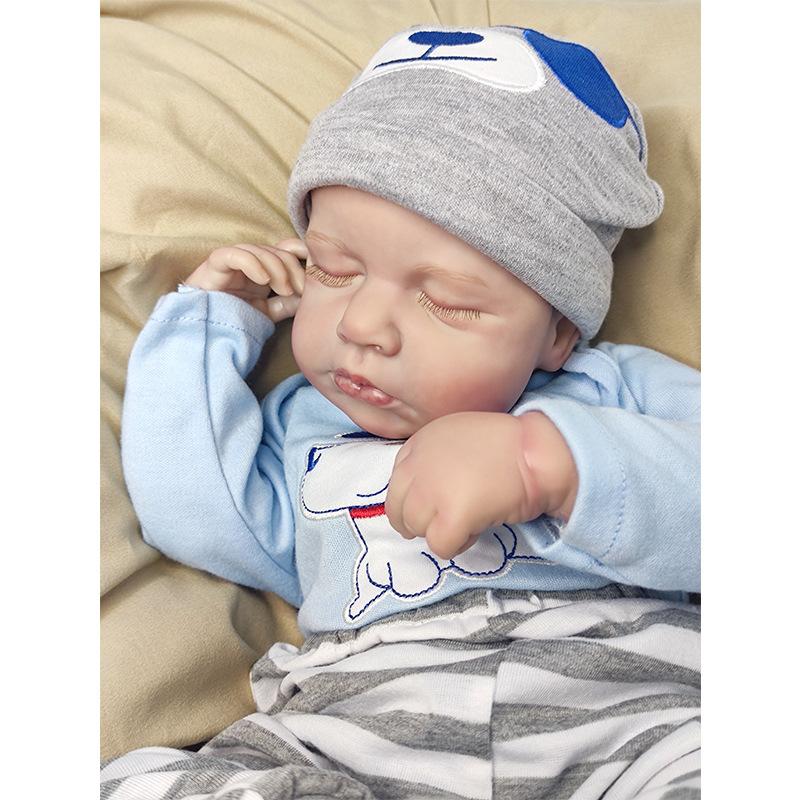 Rebirth Doll Cloth Body Toy Doll Simulation Baby Holiday Gift Children's Cute Toy