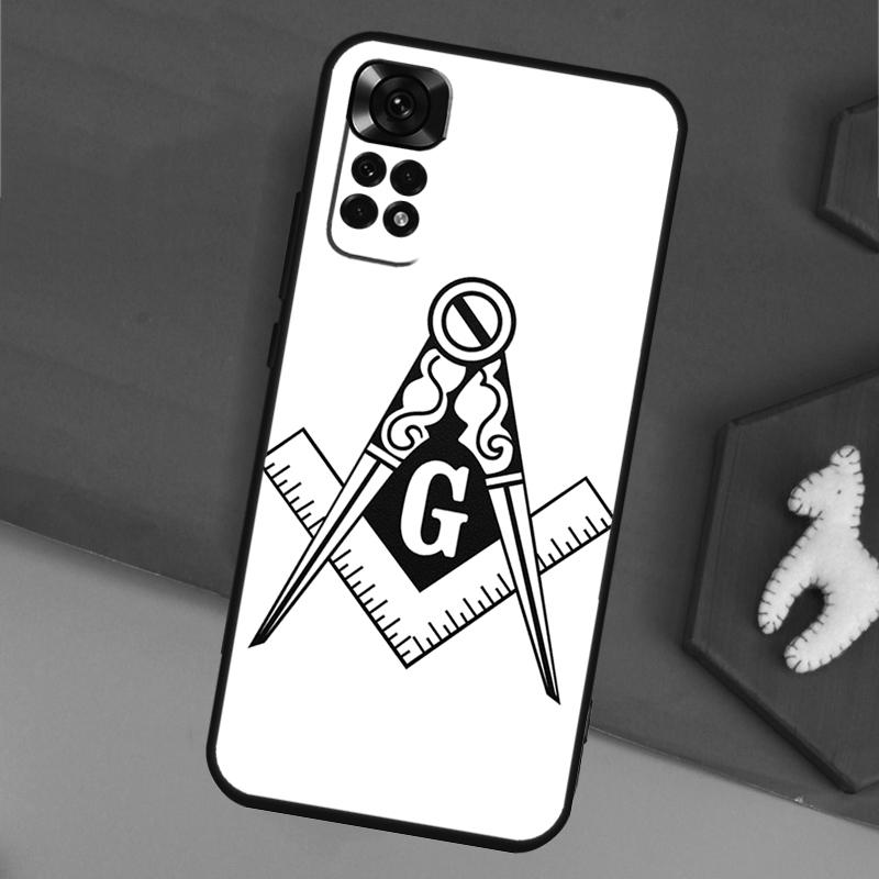 Freemasonry Logo Symbol Funda For Xiaomi Redmi Note 14 Pro 13 12 11 9 10 9S 10S 11S 12S Redmi 14C 10C 12C 13C Case