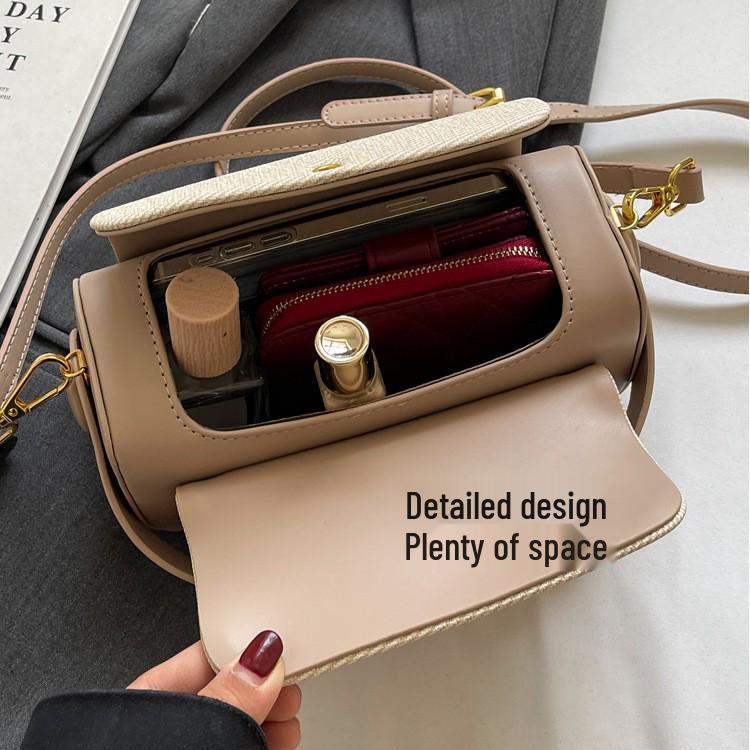Women's Color Block Handbag - Versatile Crossbody and Shoulder Bag