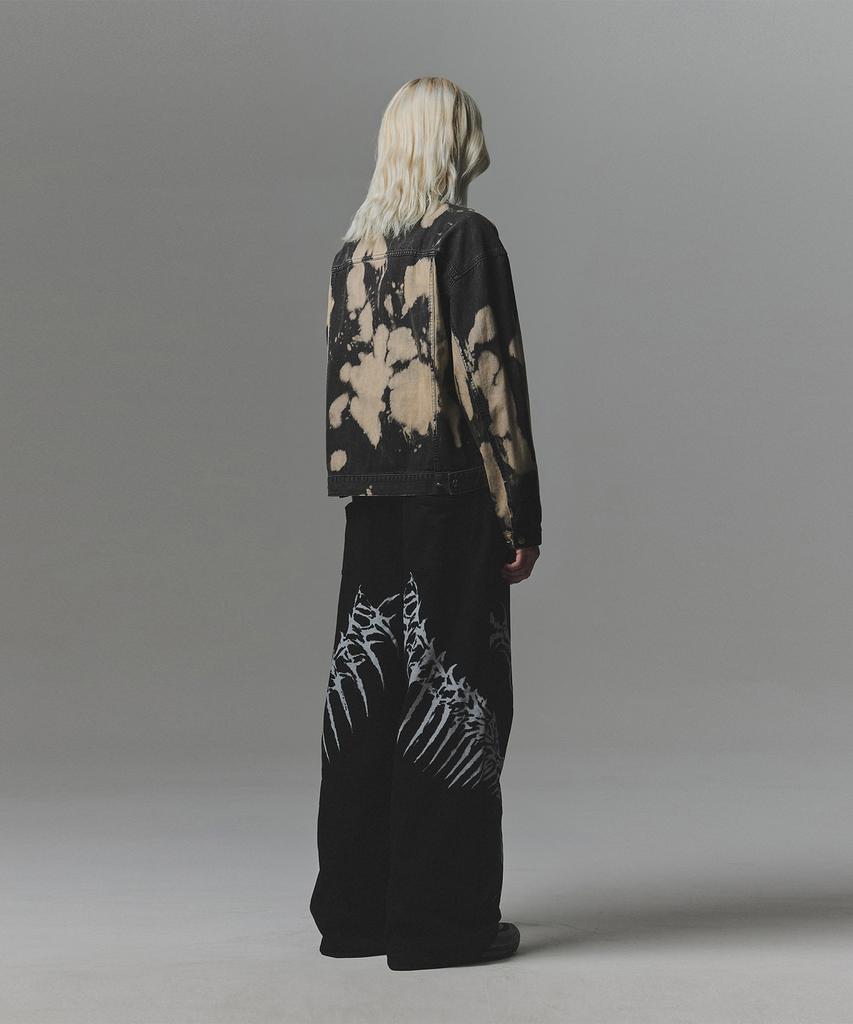 NOT4NERD Snake Bone Sweat Pants - Black