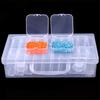 Multipurpose Storage Solution Various Slot Plastic Boxes Stackable Craft Organizers for Projects Gear Small Accessories