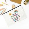 Spanish Printed Makeup Bag Female Travel Neceser Cosmetic Pouch Travel Toiletry Organizer School Pencil Bags Gifts for Teacher