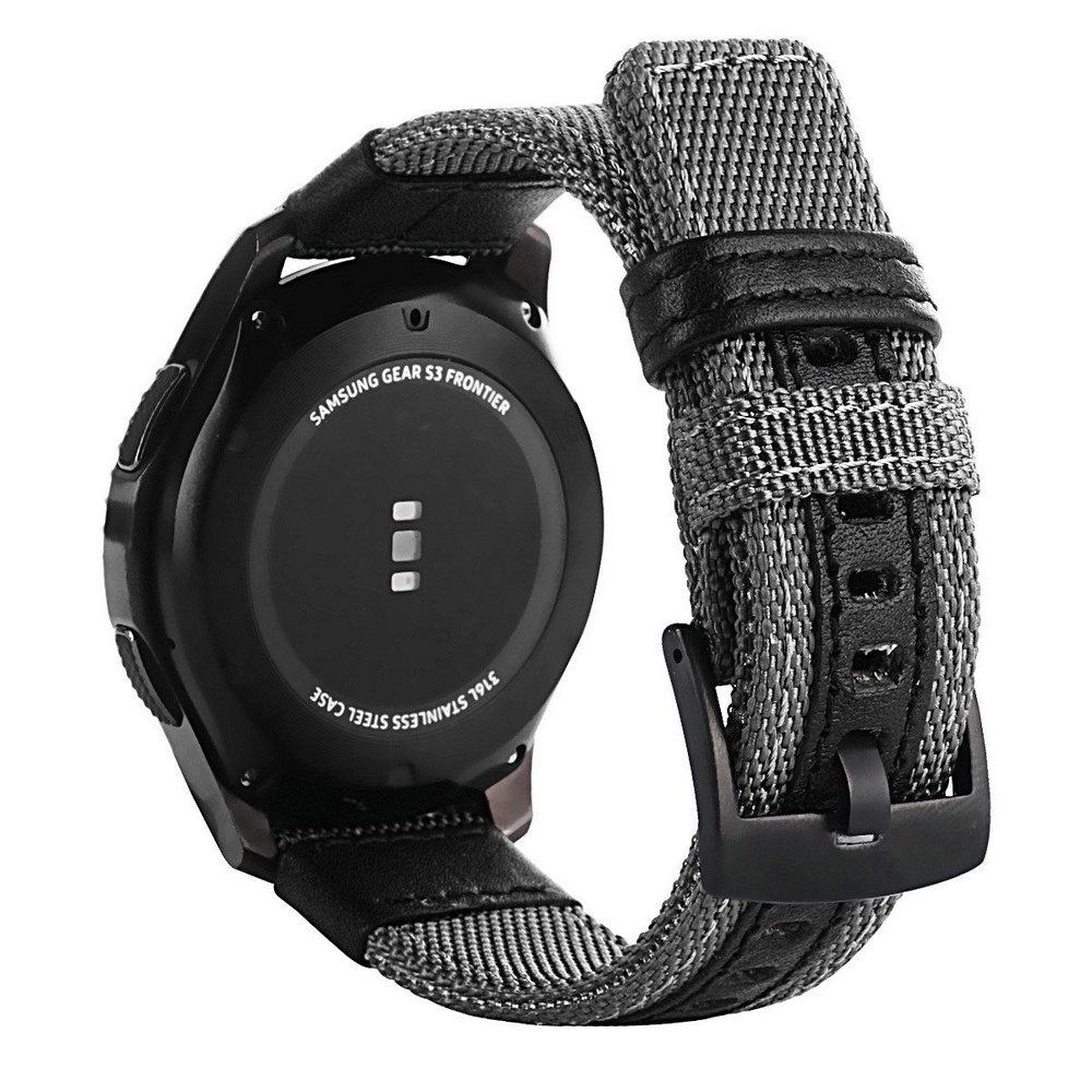 20mm 22mm Nylon Strap For Samsung Galaxy Watch 7 FE 6 5 4 40mm 44mm Woven Band for Huawei GT5 Pro 46mm GT4/3Pro Sport Wristband