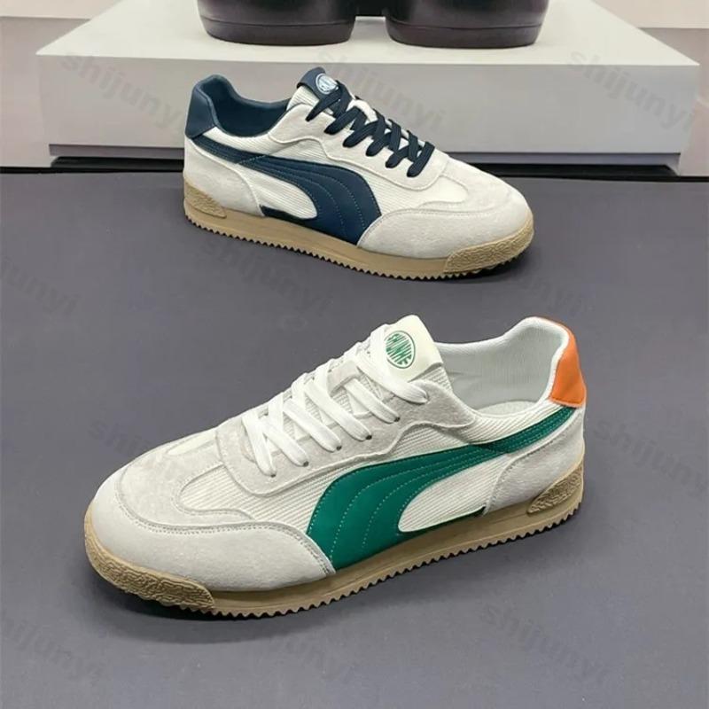 Men Shoes 2025 Summer Retro Casual Sneaker Men Breathable Running Shoes Comfortable Low Cut Sports Shoes Zapatillas Informales