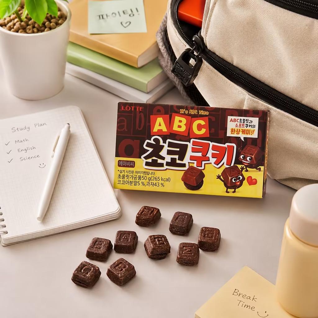 Galletas de Chocolate Lotte ABC 50g