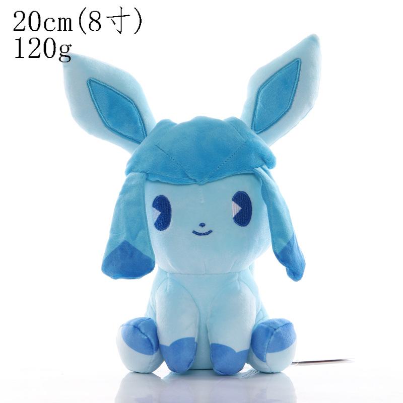 Eevee Family Peluche Plush Toy Pikachu Flareon Vaporeon Espeon Umbreon Leafeon Sylveon Stuffed Doll Hobbies Xmas Gift