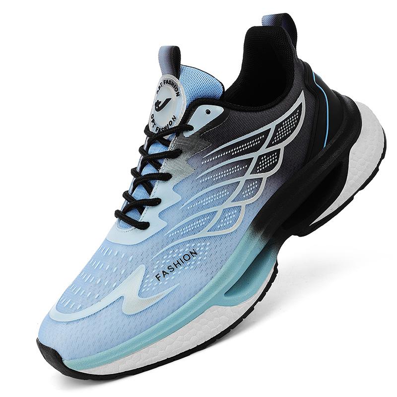 

Модная спортивная обувь для пар, мужская, на шнуровке, дышащая, белая, классическая, для бега на открытом воздухе, легкая, удобная, плоская обувь, баскетбольная обувь 38 синий