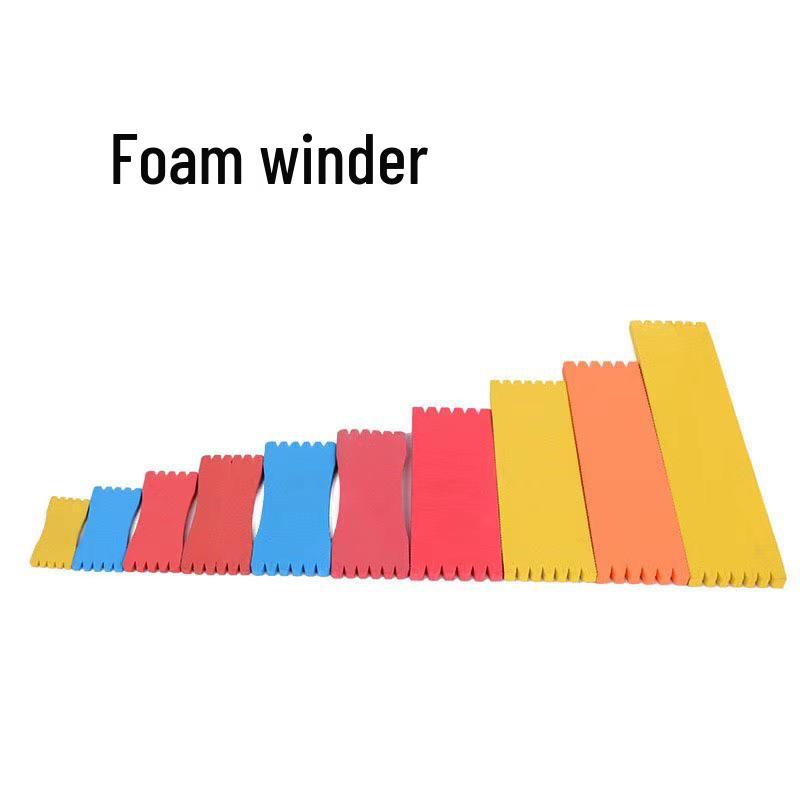 

Набор пенопластовых мотовил для лески и аксессуаров для вязания крючков 4x9, 200 pieces