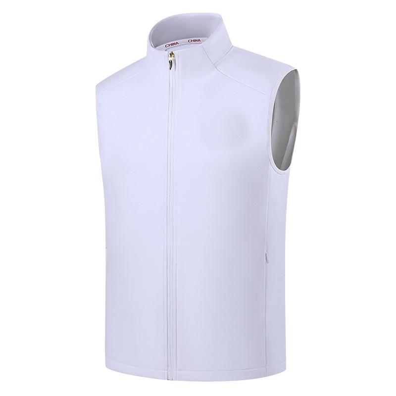 Unisex Autumn-Winter Wushu Sports Vest - Plus Velvet, Cotton, Customizable for Men & Women - Ideal for Running & Training