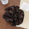 Korean Dongdaemun New Leopard Print Scrunchie Premium Hair Tie Elastic