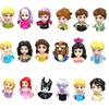 Fairy Tales Princess Girl Beauty Beast Cinderella Anna Olivia Frozen Model Character Building Blocks Children's Toys Gifts