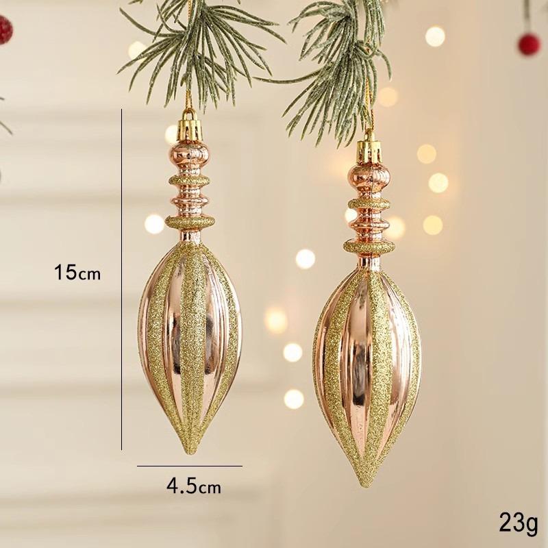 2 Stück Roségold Weihnachten Kleine Hängeanhänger Christbaumschmuck Schneemann Noel Frohe Weihnachten Deko 2025 Frohes Neues Jahr 2026