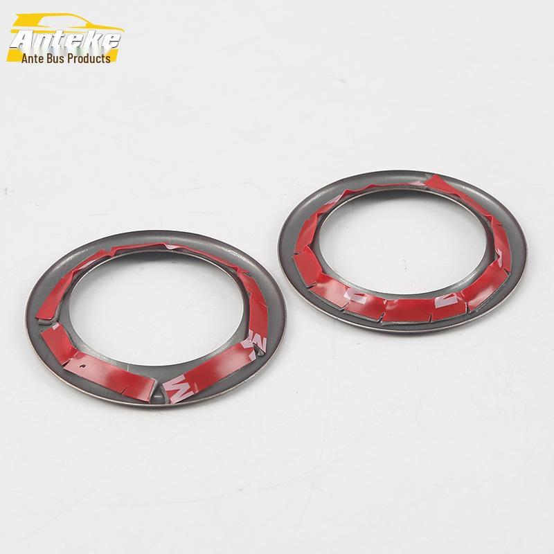 CRV Front Pillar Speaker Frame Decor & Center Console Cover Ring for 17 CRV