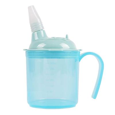 300ml Anti-Erstickungs-Trinkbecher für bettlägerige Patienten, ältere Menschen, mit auslaufsicherer Basis, leicht zu reinigen, Grün