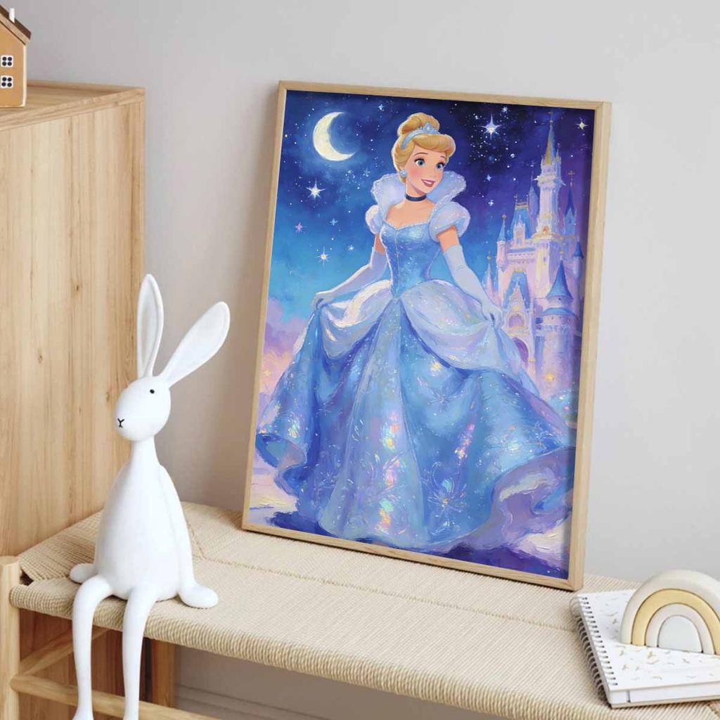 Disney Cinderella Diamond Painting Art Mosaic Kit Handmade diy5D Home Decor Gift
