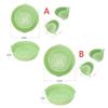 Air Fryer Reusable Pot Silicone Easy To Clean Oven Baking Tray Round Liners with Gloves Kitchen Air Fryer Accessory