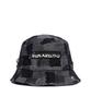BLACKBLOND Vividi Defereration Patchwork Denim Bucket Hat (Black)