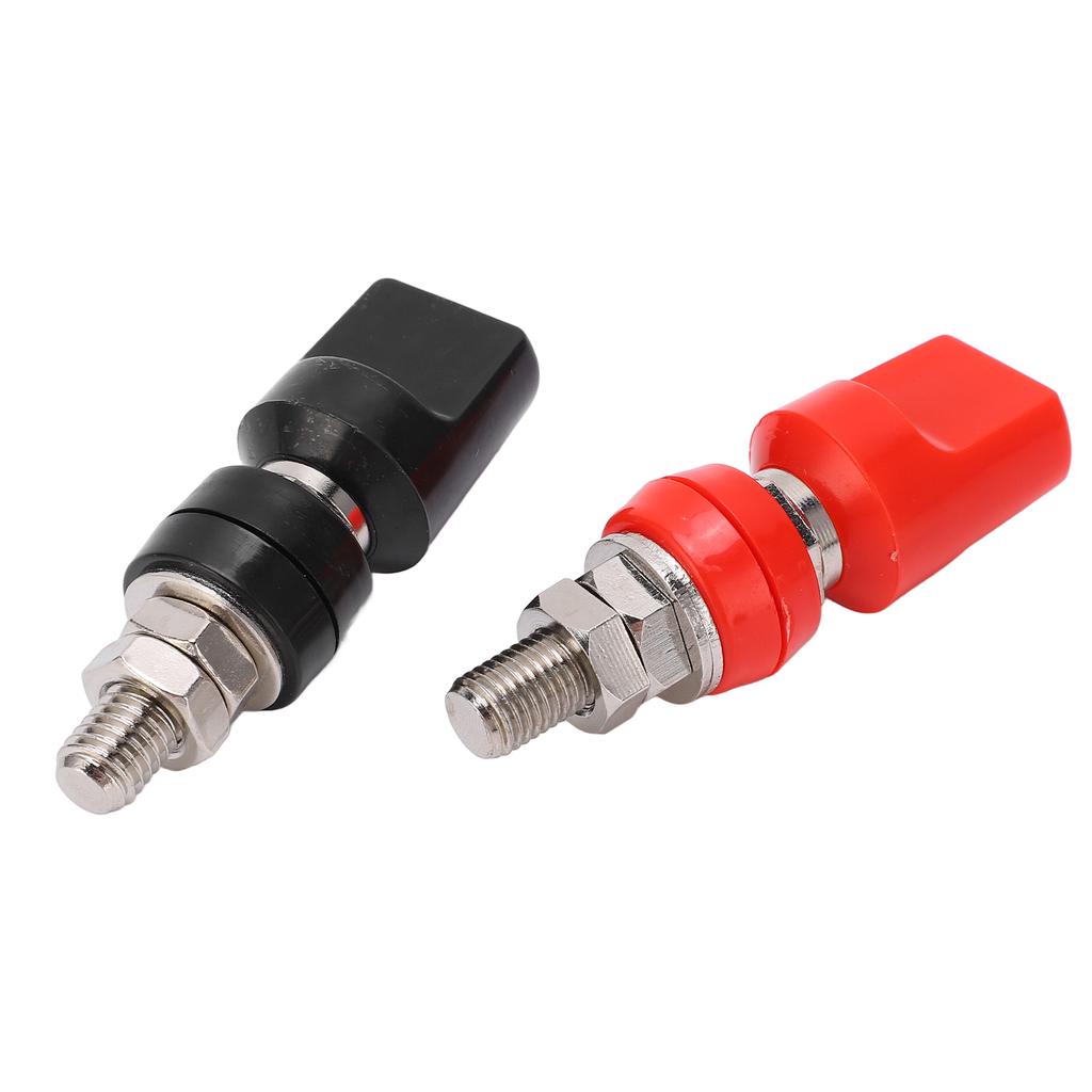 M8 Large Current Terminal 100A High Accuracy Copper Terminal Binding Post with 4mm Plug for Hardware Electronic Device