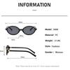 New Sunglasses Retro Versatile Women's High-end Fashion Exquisite Oval Fashion Sunglasses 3089