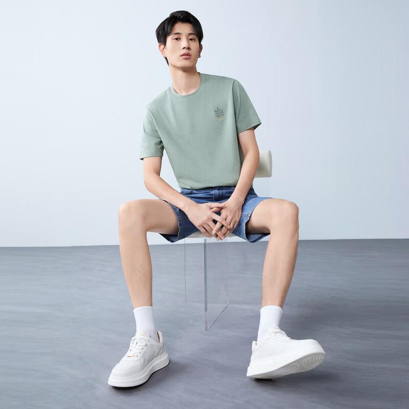 SEVEN Cooling Antibacterial Ocean Pattern Short Sleeve T-Shirt