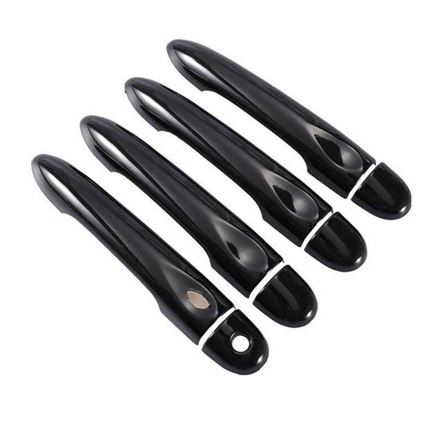For Renault Megane 3 MK3 III 2008 2009 2010 2011 2012 2013 2014 2016 Glossy Black Car Door Handle Cover Trim Styling Accessories