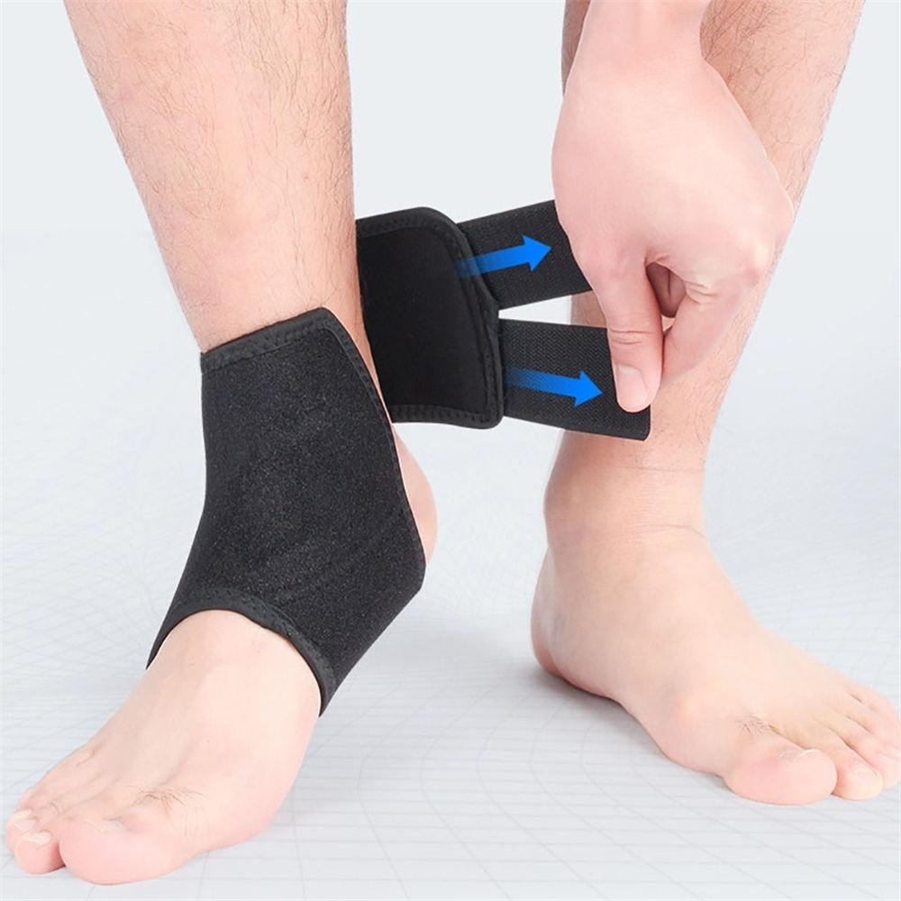 1Pcs Elastic Adjustable Sports Ankle Brace Pressure Ankle Socks Anti-Sprain Run Basketball Football Riding Breathable Stocking