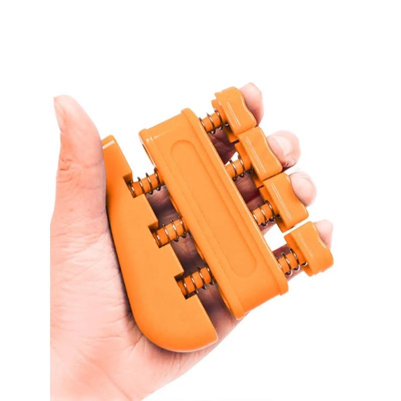 

1 шт., тренажер для пальцев, усилитель, двусторонняя пружина, регулируемая мощность, тренировка для фортепиано, гитары, оборудование для упражнений на пальцы, домашнее оборудование