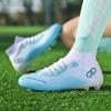 Professional Soccer Shoes Men Anti-slip Outdoor Grass Training Comfortable Shoes Men Breathable Lace-up Football Boots Men