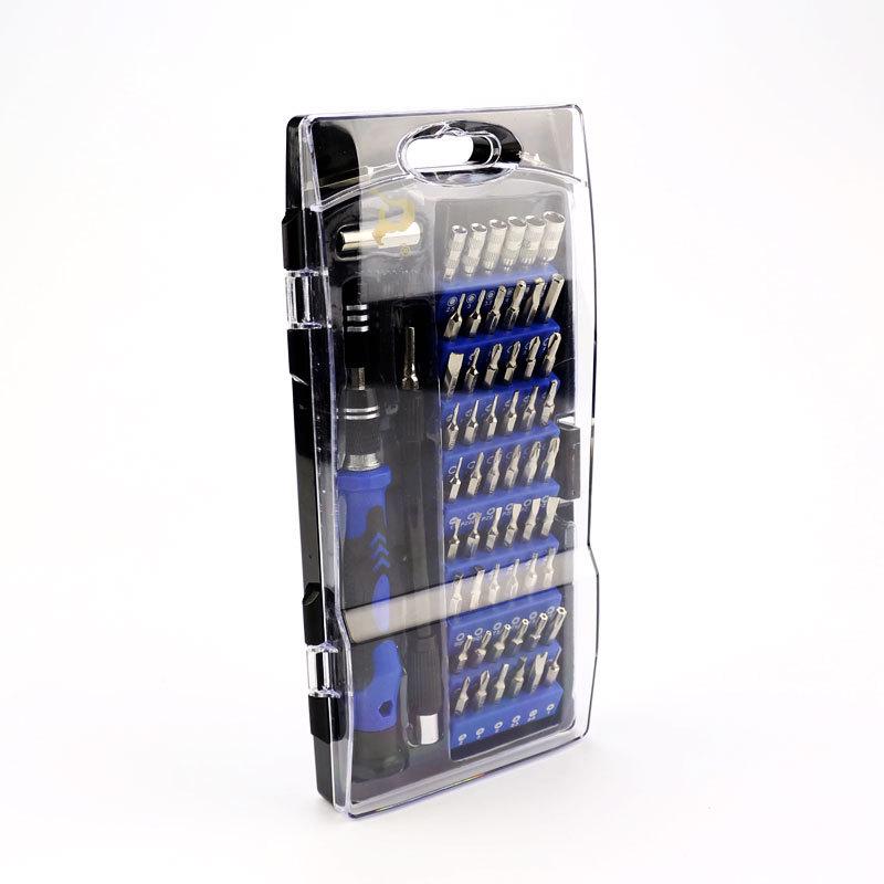 

Многофункциональный набор отверток 60-в-1, инструмент для домашнего ремонта мобильного компьютера, разборка, материал CR-V 1 set