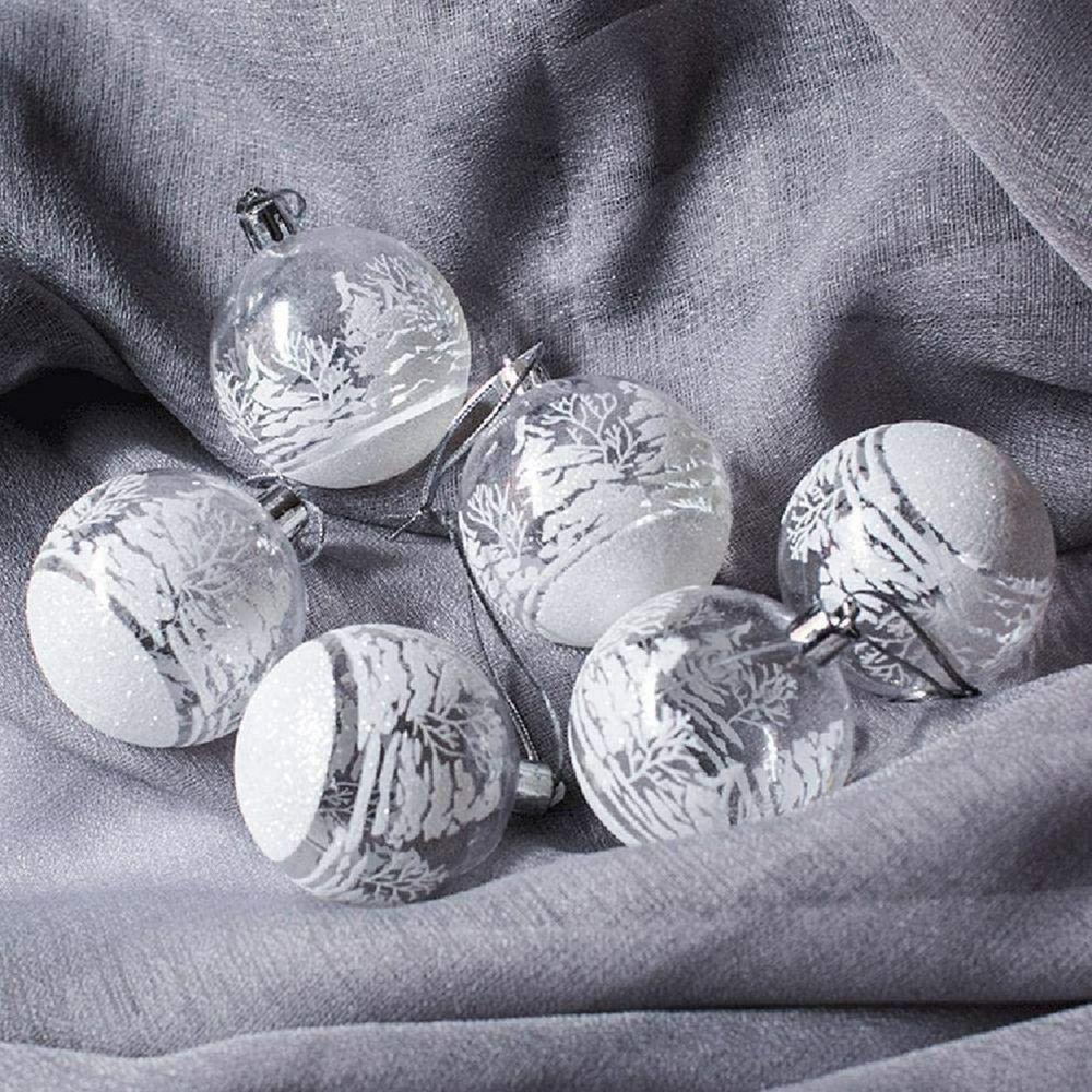 Christmas Decoration Landscape Xmas  Balls Christmas Tree Decoration Hanging Ornaments Pendants