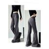 Herbst Winter Damenmode Micro-Pull Hose Neue Kordelzug Sportliche Lässige Sweatpants Einfarbig Schlaghose Lässige Streetwear Hose 2339