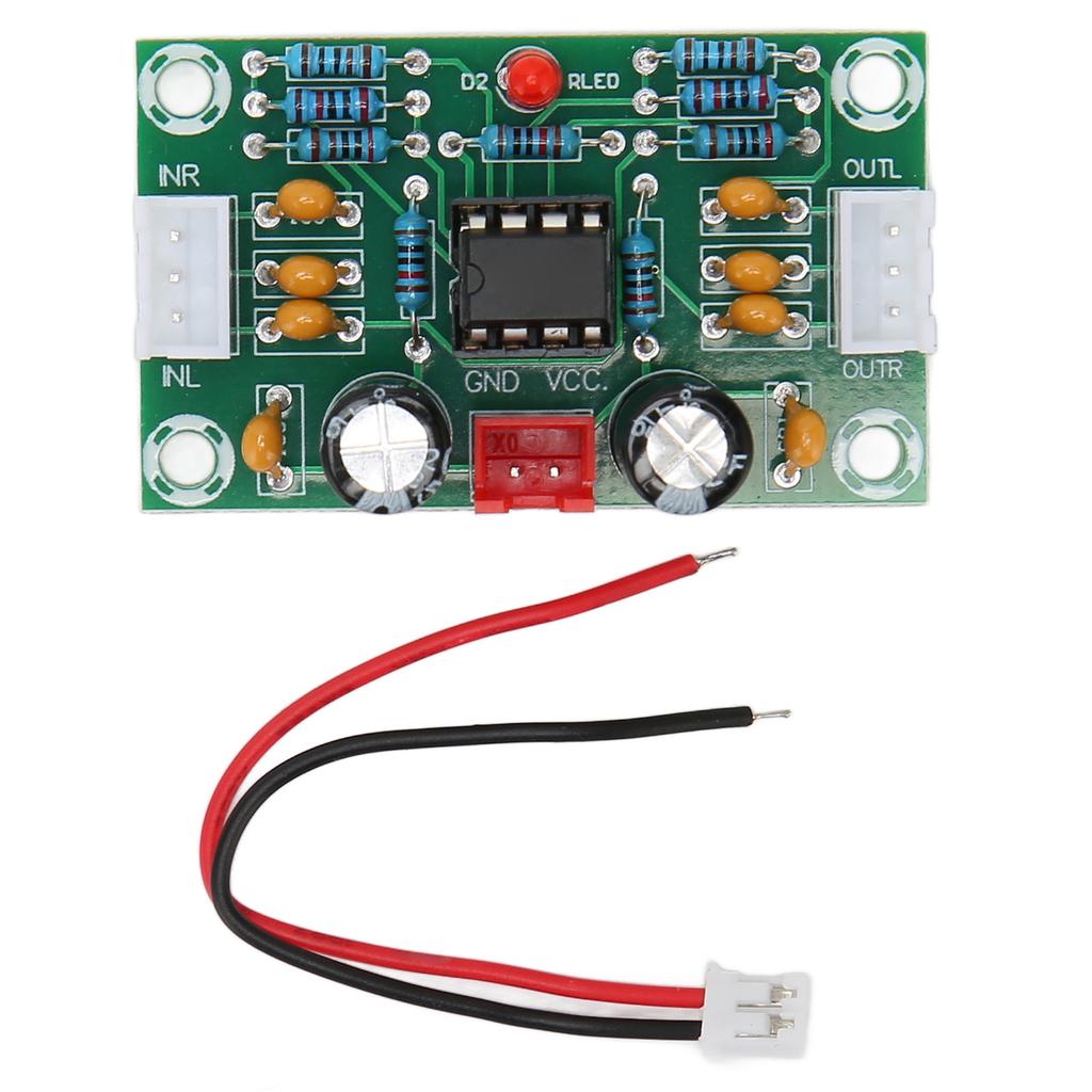 5 Stück Sound Operational Vorverstärkerplatine 5x Weitspannung NE5532 Verstärker Frontplatte Digitalton