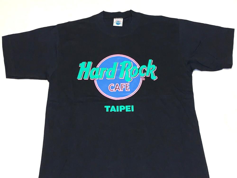 

Rare! Vintage 1990s Hard Rock Cafe Restaurant Taipei Taiwan T-Shirt New! SMALL Unisex T-Shirt S