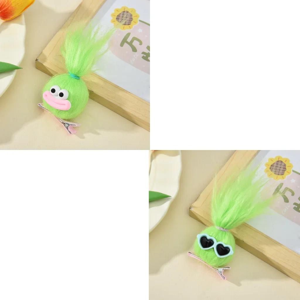Funny Ugly Doll Plush Hair Clip Dopamine Sausage Mouth Doll Duckbill Clip Super Cute Sweet Girl Bangs Hair Accessory Hair Clip